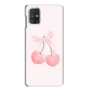 Чохол з розовим принтом для Samsung Galaxy M51 (Рожеві вишні)