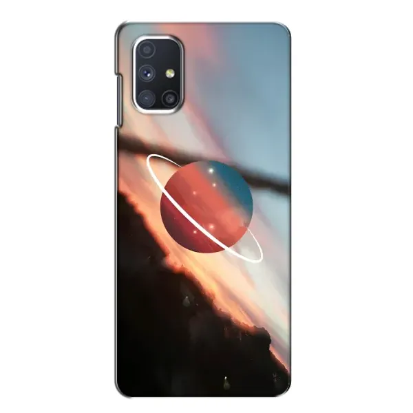 Чехол с принтом «Сатурн» для Samsung Galaxy M51 Чехол с принтом «Сатурн» для Samsung Galaxy M51