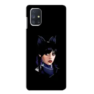 Чохли Венсдей на Samsung Galaxy M51 Уенсдей (AlphaPrint) (серйозна Венздей)