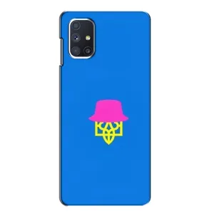 Чохли для Samsung Galaxy M51 Укр. Символіка (AlphaPrint) (Шапка на гербу)