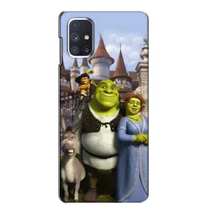 Чехол с мультфильмом Шрек на Samsung Galaxy M51 (Сказочные герои Шрека)