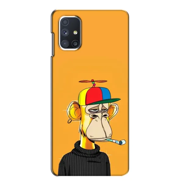 Чохол з принтом «Нудна мавпа NFT» для Samsung Galaxy M51 Чохол з принтом «Нудна мавпа NFT» для Samsung Galaxy M51