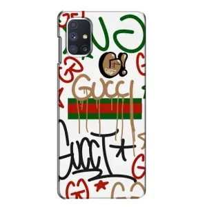 Бренднові Чохли для Samsung Galaxy M51 - (PREMIUMPrint) (Стиль GUUCI)