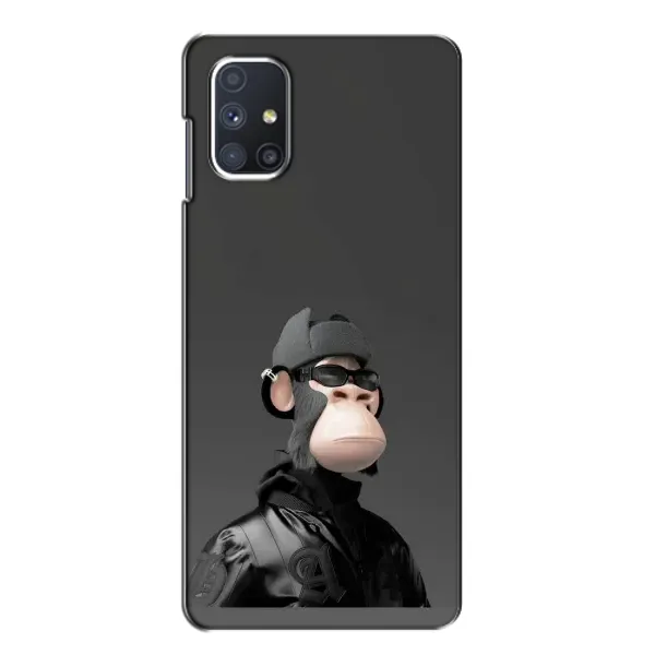 Чохол з принтом «стильна мавпа NFT» для Samsung Galaxy M51 Чохол з принтом «стильна мавпа NFT» для Samsung Galaxy M51