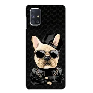 Чохли з крутими принтами для Samsung Galaxy M51 - (PREMIUMPrint) (Стильна собака)
