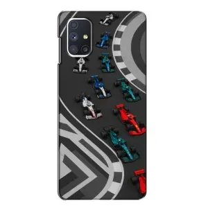 Чехол Формула1 на Samsung Galaxy M51 (Трасса Ф1)