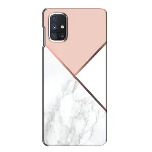 Мраморний чехол на Samsung Galaxy M51 (VPrint) (Тройний мрамор)