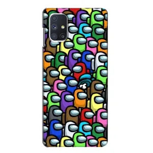 Чохли Амонг Ас для Samsung Galaxy M51 (AlphaPrint) (Убитий)
