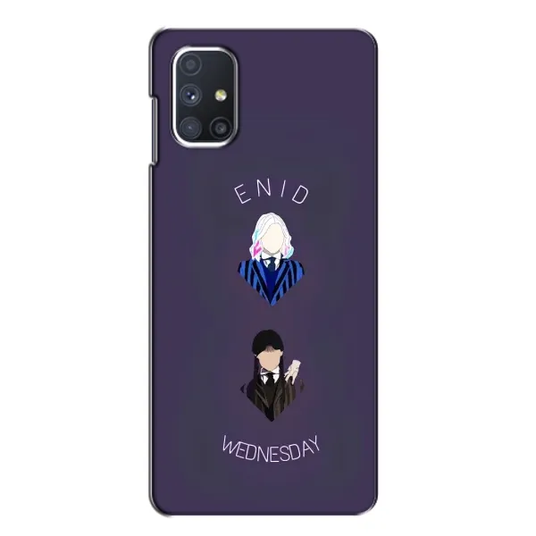 Чехол с принтом «Уэнздей и подруга» для Samsung Galaxy M51 Чехол с принтом «Уэнздей и подруга» для Samsung Galaxy M51