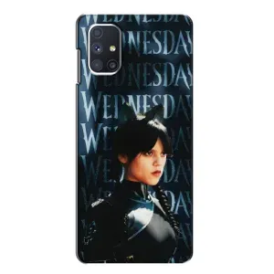 Чохли Венсдей на Samsung Galaxy M51 Уенсдей (AlphaPrint) (Венздей кішка)