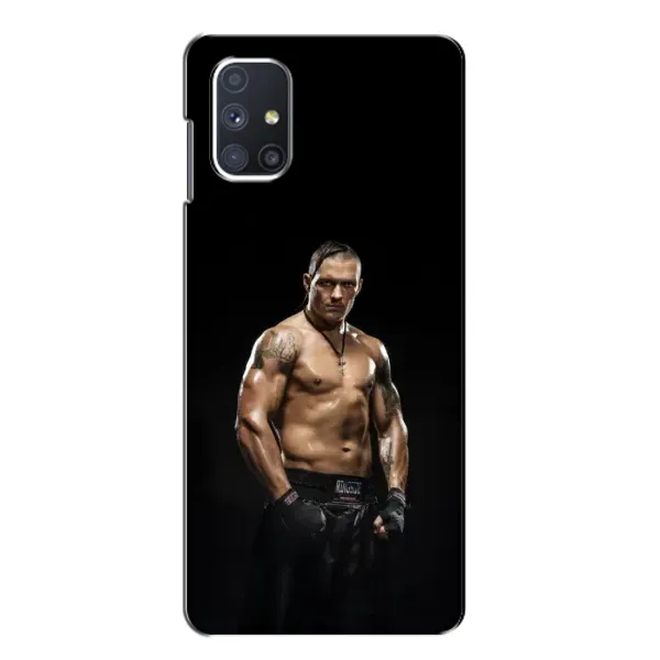 Чохол з принтом «Чемпіон Олександр Усик» для Samsung Galaxy M51