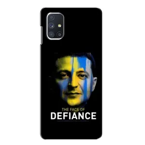Чохол для Samsung Galaxy M51 (AlphaPrint - с принтом Зеленського) (В. Зеленский)