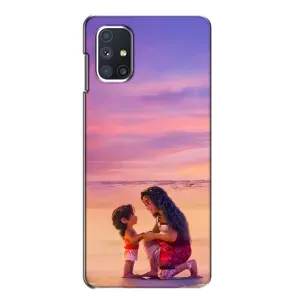 Чехол с мультфильмом Моана Samsung Galaxy M51 (Маленькая Ваяна)