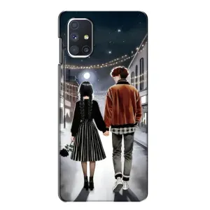 Чехол с дизайном Венздей 2 на Samsung Galaxy M51 (Уэнздей и Тайлер)
