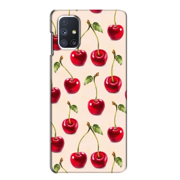 Чохол з принтом «Черешня» для Samsung Galaxy M51 Чохол з принтом «Черешня» для Samsung Galaxy M51
