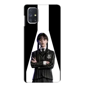 Чохли Венсдей на Samsung Galaxy M51 Уенсдей (AlphaPrint) (W-Wednesday)