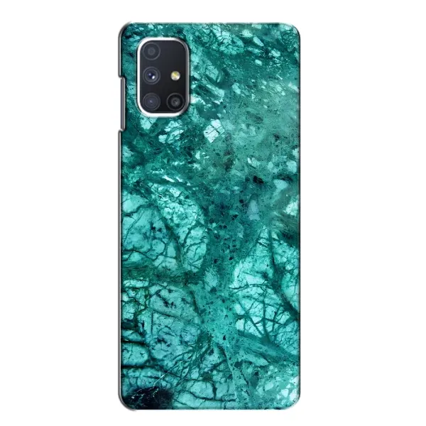 Чехол с принтом «Зеленый мрамор» для Samsung Galaxy M51 Чехол с принтом «Зеленый мрамор» для Samsung Galaxy M51