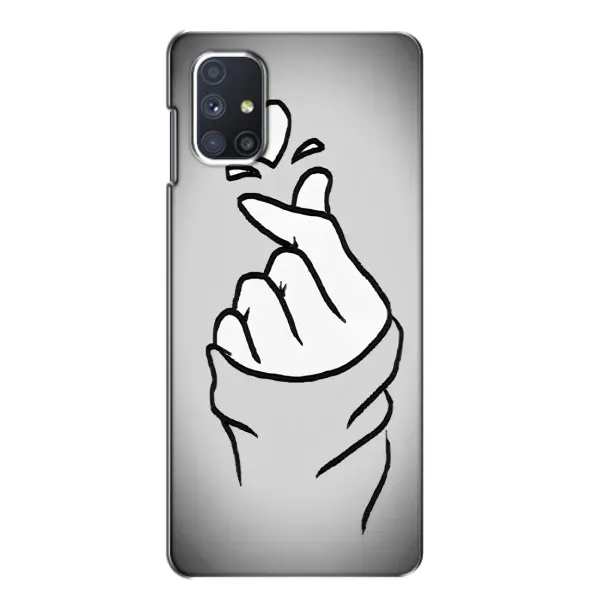 Чохол з принтом «Значок Love» для Samsung Galaxy M51