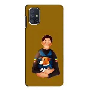 Чохли з картинкою собаки Патрон для Samsung Galaxy M51 (AlphaPrint) (ЗСУ Патрон)