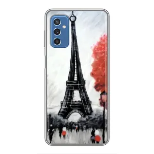 Чохол Ейфелева Вежа Samsung Galaxy M52 5G (M526) - (AlphaPrint) (Вежа в Парижі)