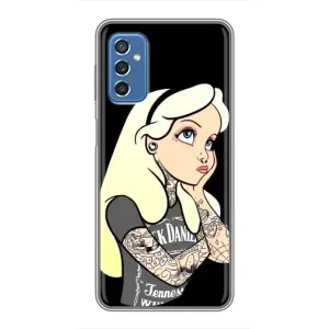 Чохол з друком для Samsung Galaxy M52 5G (M526) - (Мода) (AlphaPrint) (Дівчина в тату)