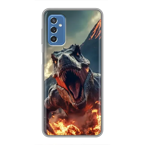 Чехол с принтом «Огненный динозавр» для Samsung Galaxy M52 5G (M526) Чехол с принтом «Огненный динозавр» для Samsung Galaxy M52 5G (M526)