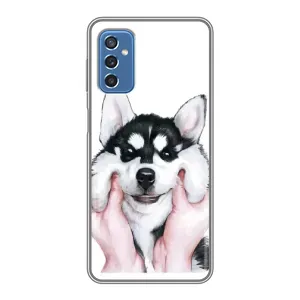 Чохли з собаками для Samsung Galaxy M52 5G (M526) (VPrint) (Радісний Хаскі)