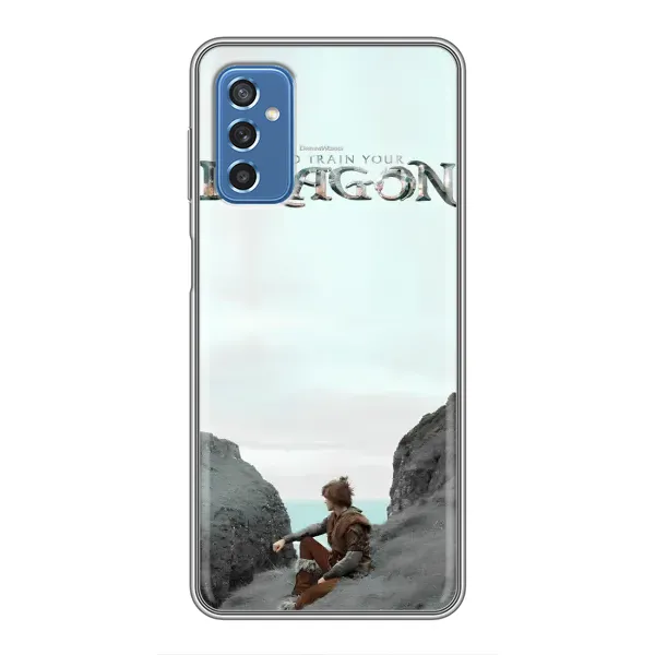 Чохол з принтом «Дракон лого» для Samsung Galaxy M52 5G (M526)