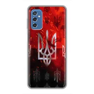 Украинские Чехлы для Samsung Galaxy M52 5G (M526) с картинкой УПА (AlphaPrint) (ГЕРБ УПА)