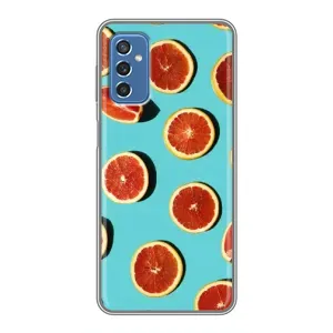 Чохли з фруктами для Samsung Galaxy M52 5G (M526) (VPrint) (Грейпфрут)