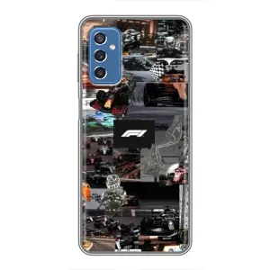 Чохол Формула1 на Samsung Galaxy M52 5G (M526) (Гоночний колаж Ф1)