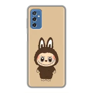 Чохол з Лабубу на Samsung Galaxy M52 5G (M526) (Bored Ape в червоному)
