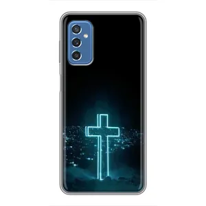 Християнські Чохли для Samsung Galaxy M52 5G (M526) (AlphaPrint) (Хрест і місто)
