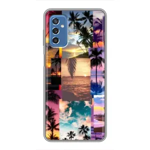 Силіконовий чохол з КАРТИНКАМИ літо для Samsung Galaxy M52 5G (M526) (AlphaPrint) (Літня відпустка)