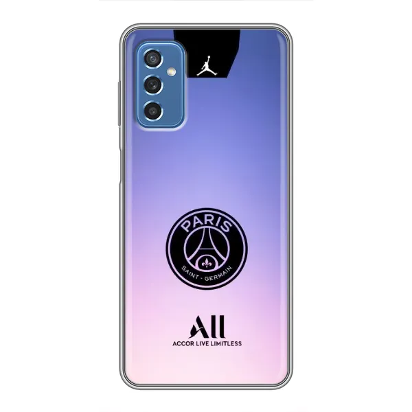 Чохол з принтом «лого PSG» для Samsung Galaxy M52 5G (M526)
