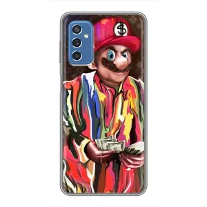 Бренднові Чохли для Samsung Galaxy M52 5G (M526) - (PREMIUMPrint) (Mario LV)