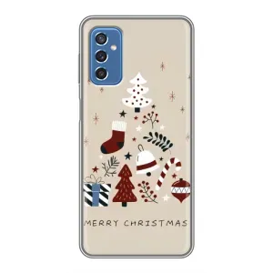 Різдвяні, Святкові Чохли для Самсунг Галаксі М52 5G (М526) (Merry Christmas)