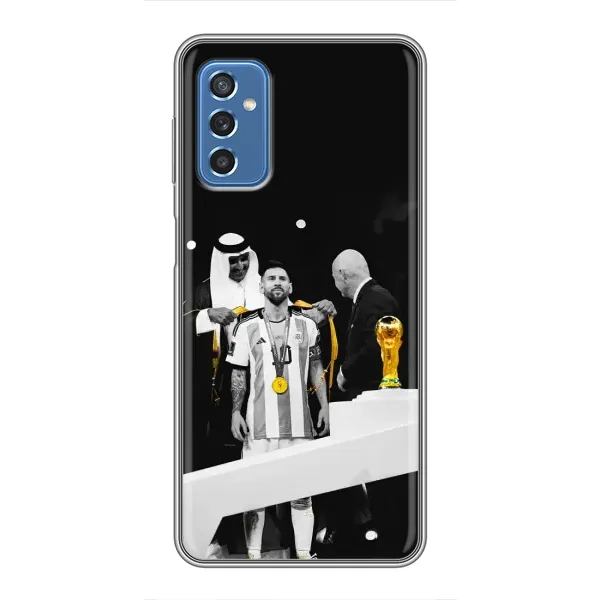 Чехол с принтом «Месси в накидке» для Samsung Galaxy M52 5G (M526) Чехол с принтом «Месси в накидке» для Samsung Galaxy M52 5G (M526)