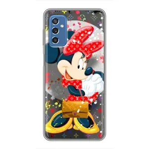 Чохол Disney Mouse Samsung Galaxy M52 5G (M526) (PREMIUMPrint) (Minni з бантіком)