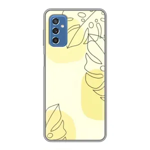 Силконовий чохол з принтом в квітах на Samsung Galaxy M52 5G (M526)