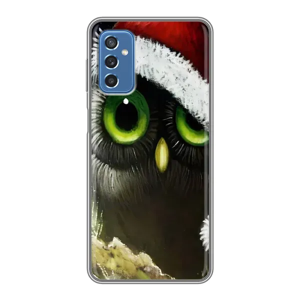 Чохол з принтом «Новорічна Сова» для Samsung Galaxy M52 5G (M526)