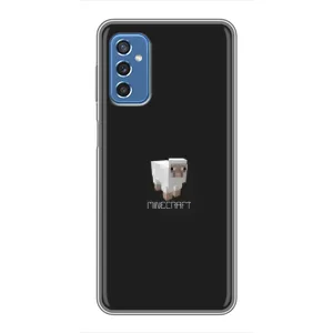 Чохол Майнкрафт на Samsung Galaxy M52 5G (M526) (AlphaPrint) Minecraft (Овечка Майнкрафт)