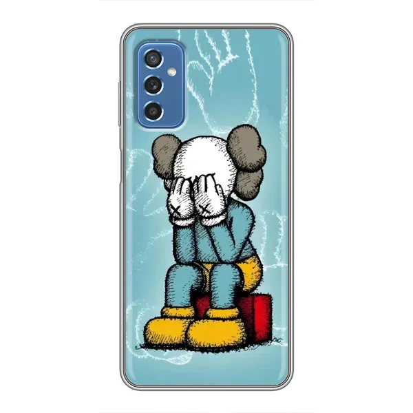 Чохол з принтом «Плач Bearbrick» для Samsung Galaxy M52 5G (M526)