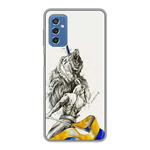 Чохол з принтом «Перемога» для Samsung Galaxy M52 5G (M526)