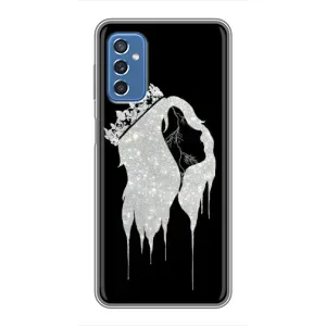 Чохол з Короною Самсунг Галаксі М52 5G (М526) - (AlphaPrint) (Принцеса)