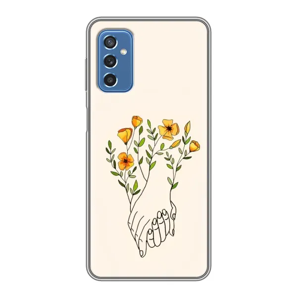 Чохол з принтом «Руки любві» для Samsung Galaxy M52 5G (M526)