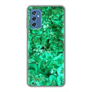 Мраморний чехол на Samsung Galaxy M52 5G (M526) (VPrint) (Салатовий Мрамор)