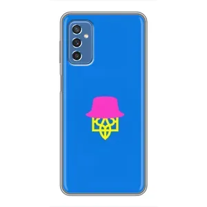 Чохли для Samsung Galaxy M52 5G (M526) Укр. Символіка (AlphaPrint) (Шапка на гербу)