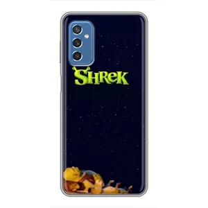 Чохол з мультфільмом Шрек на Samsung Galaxy M52 5G (M526) (Відпочиваючий Шрек)