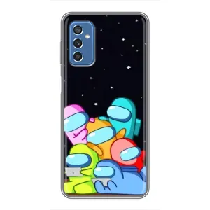 Чохли Амонг Ас для Samsung Galaxy M52 5G (M526) (AlphaPrint) (Скіни в космосі)